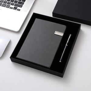 Wholesale Gift Set A5 <b>Diary</b> Notebooks Business Gift Set Promotional Notebook With USB Flash Drive - Product Image 2