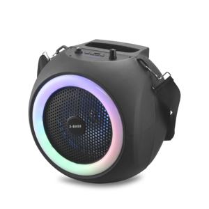 Altavoz Subwoofer Serie RX de 6 Pulgadas, Altavoz Portátil con Luz Circular de Plástico para <span class=keywords><strong>Karaoke</strong></span>, Altavoces Portátiles - Product Image 2
