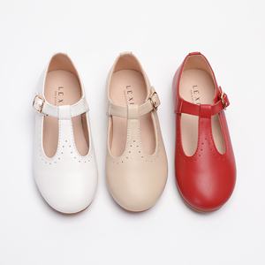 Personnaliser la couleur <span class=keywords><strong>douce</strong></span> princesse enfant en bas âge fille chaussures en cuir T Bar Mary Jane chaussures habillées pour les enfants - Product Image 3