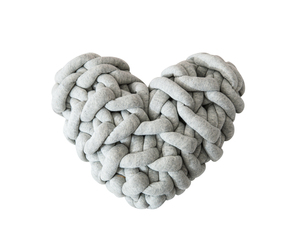 HT Cute Heart Knot Chunky Weight <strong>Pillow</strong> Magic <strong>Baby</strong> Ball Knot Knit Yarn Cushion Cover Home Decoration Bed Blanket Sofa <strong>Pillow</strong> - Product Image 4