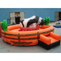 Simulateur de rodéo de taureau Offre Spéciale videur gonflable équitation taureau de tronçonnage mécanique