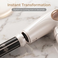 Sèche-cheveux et boucleur pliable 2-en-1 BLDC 110000 tr/min 1500W 4 vitesses, idéal pour les voyages, salons de coiffure, vente en gros, personnalisation OEM - Meilleures ventes