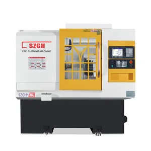 SZGH Y ציר Cnc מחרטה כרסום מכונות קטן סלון כלי 5 ציר Cnc מחרטה בר מזין