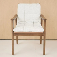Chaise de salle à manger rembourrée moderne pour restaurant, bar, mobilier et table nordique de luxe, chaises personnalisées pour salle à manger et chambre d'hôtel