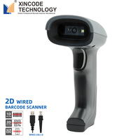 Escáner de Código de Barras 2D Portátil Xincode, Conexión USB/RS232 Opcional, Lector de Códigos de Barras, Escanea Códigos QR para Supermercados y Almacenes, GT-1900A