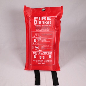 Manta Ignífuga de Doble Cara Resistente a Altas Temperaturas 1.8m*1.8m de Fibra de Vidrio Reforzada con Silicona, Protección Contra Incendios Duradera - Product Image 4
