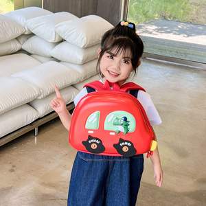 Nouveau petit cartable pour enfants mignon dessin animé voiture <span class=keywords><strong>sac</strong></span> <span class=keywords><strong>à</strong></span> dos pour filles <span class=keywords><strong>maternelle</strong></span> bébé collation <span class=keywords><strong>sac</strong></span> - Product Image 2