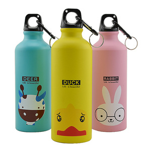 Seaygift Bán Buôn 500Ml Cá Nhân Thỏ/Sư Tử/Vịt/Deer//Voi/Panda Trẻ Em Động Vật Nhôm Thể Thao Uống Wate Chai - Product Image 3