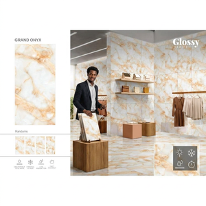 Vistaar Dorado Cream 600x1200mm Glazed Porcelain Floor Tiles Marble Effect for Premium Interior Spaces - Product Image 4