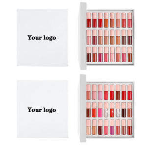 Kit de Rouge à Lèvres Liquide Mat et Brillant Imperméable en Tubes Petits (24 pièces) – Marque Privée Personnalisée MLM - Product Image 3