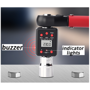 Adaptador de Torque Digital de 1/2'', 20-200N.m/14.7-147.5Ft.lb, Convertidor de Llave Dinamométrica con Precisión del 2%, Zumbador e Indicador LED - Product Image 3