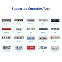El sistema de cámara IP de reconocimiento de matrícula de vehículo ANPR admite acceso de 125 países para equipos de estacionamiento