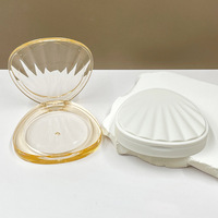 Nouvelle Boîte Vide Compacte Transparente Style Coque 5G pour Poudre de Fard à Joues Cosmétique, Éclaircissant Monocouleur, Contour et Fard à Paupières