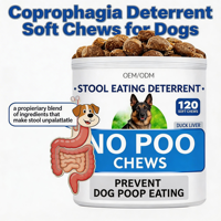 Lucpets - Golosinas Masticables Orgánicas para Aliviar Alergias en Perros, Apoyo Inmunológico, Salud de la Piel y el Pelaje, Salud Digestiva, Salud de las Articulaciones de la Cadera, Sin Granos, para Perros Mayores