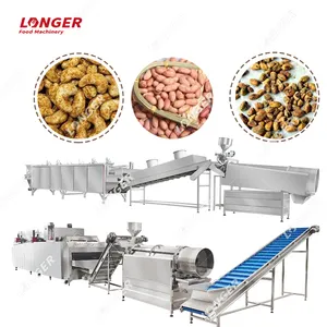 Continuous Belt Stainless Steel Peanut Soybean Cashew Nuts Roaster Machine Salted Peanut Making Machine