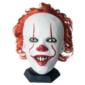Maschera da Clown <span class=keywords><strong>in</strong></span> lattice 2025 di Halloween con maschera da ballo ricaricabile da Bar Smile Grimace Face per feste natalizie di compleanno di pasqua - Product Image 6