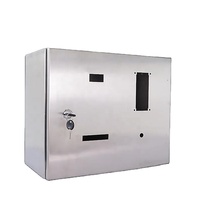 Coffret de Panneau et Boîtier PCB en Acier Inoxydable et Aluminium, Étanche pour Électronique, Boîte Métallique de Commande à Bouton Poussoir