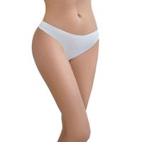 Culotte string invisible en coton tricoté sans couture Ice Silk pour femme, taille basse, idéale pour le sport, la danse et la natation