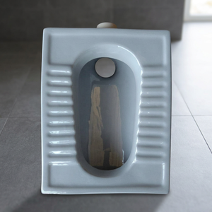 Casserole accroupie en céramique bleu ciel rustique Orissa-Toilette de WC de qualité d'exportation au meilleur prix FOB de l'Inde - Product Image 6