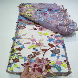 DELACE – robe florale en dentelle brodée, Offre Spéciale couleurs, tissu floral pour robe de bal - Product Image 2