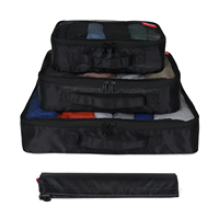 Accessoires d'organisateur de voyage Conception de compression d'emballage de cube peu encombrante pour une organisation efficace des bagages