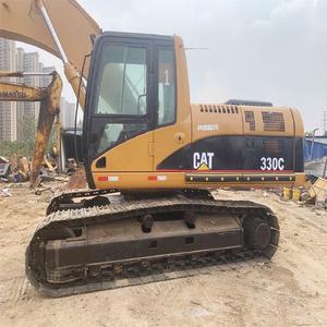 Excavatrice sur chenilles CAT 330C d'occasion, d'origine japonaise, 2000-4000 heures de fonctionnement, avec 6 mois de garantie pour le travail - Product Image 2