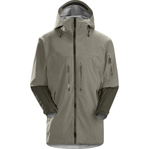 Chaqueta impermeable para hombre, transpirable, con función de lluvia, cortavientos rígido, para montañismo, chaqueta impermeable de poliéster para hombre - Product Image 1