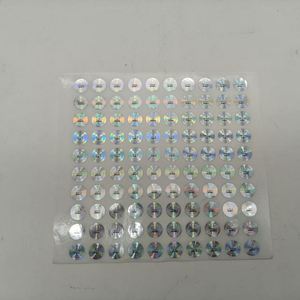 <b>3d</b> Anti-Fake Hologram Security Code <b>Sticker</b> Sheet Label Wholesale Customized Logo Qr Code Holographic Laser Label - Product Image 4