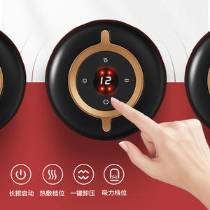 Gua Sha Device Electric Vacuum Cupping Massager With Temperature <b>Control</b> <b>USB</b> Charging ABS Material Class I Instrument - Product Image 2