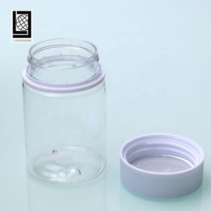 Envases Redondos Rectos de Plástico PET para Medicamentos, Frascos para Píldoras y Cápsulas de 120 ml con Tapa de Rosca a Prueba de Niños - Product Image 5