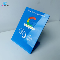 Support de table NFC personnalisé en acrylique avec QR code, haute qualité, fabrication sur mesure