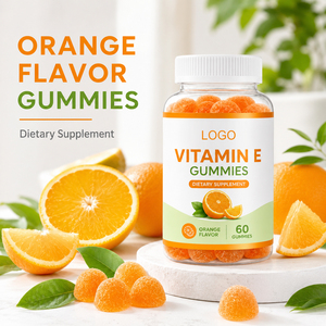 Bonbons gélifiés à la vitamine E en gros, antioxydant, soutien naturel de l'immunité et de la santé de la peau, complément alimentaire pour adultes et nouveau-nés, 60 unités - Product Image 4