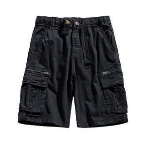 Pantalones Cortos de Mezclilla Cargo para Hombre, Cintura Media, Transpirables, Ecológicos, 100% Algodón, Temporada de Verano, Proveedor Directo de Fábrica - Product Image 3