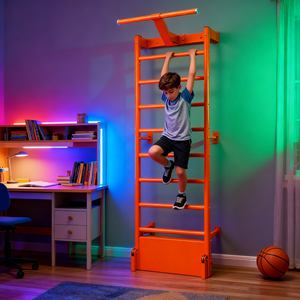 Barre de traction murale avec support pour téléphone et haut-parleur pour le divertissement pendant la <span class=keywords><strong>séance</strong></span> d'entraînement - Product Image 2