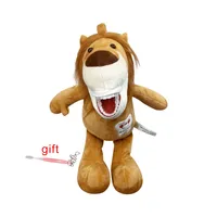 Modèle Anatomique Dentaire en Peluche : Adorables Figurines d'Animaux (Tigre, Lion, Girafe) pour l'Apprentissage du Brossage des Dents chez les Enfants et la Décoration de Clinique Dentaire