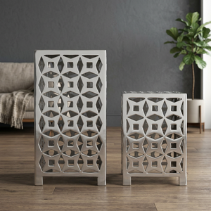 Aluminum <b>Stool</b> Set of <b>2</b> pcs - Product Image 2