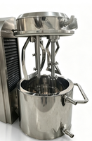 Mélangeur planétaire sous vide 300L avec chauffage électrique, marmite à chemise chauffante, moteur AC et boîte de vitesses pour le mélange d'aliments, de produits chimiques et de plastiques 380V