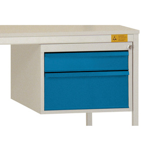 Sottostrutture per cassetti UNIDESK conduttive, 3x100 mm - Product Image 1