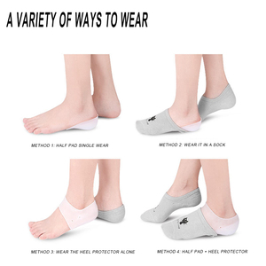 Pad di sollevamento <span class=keywords><strong>interno</strong></span> per il tempo libero sport Pad di mezza dimensione <span class=keywords><strong>scarpe</strong></span> ammortizzanti Pad <span class=keywords><strong>interno</strong></span> del tallone di sollevamento - Product Image 5