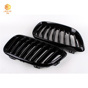 Calandre pour pare-choc avant en fibre de carbone, accessoire de voiture, BMW M2, f87, F22, F23, série 2, 228i, <span class=keywords><strong>235i</strong></span>, 220i, m235i, 2014 — 2020, 2 pièces - Product Image 4