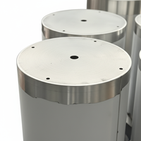 Fabrication sur mesure de tôles en acier inoxydable 304/316, pièces cylindriques, pliage, composants soudés, tolérance de 0,1 mm, OEM ODM