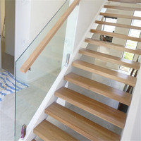 Balustrade en verre moderne Prima pour balcon, escalier, terrasse, système de garde-corps en aluminium et acier inoxydable