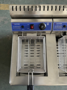 <span class=keywords><strong>Friteuse</strong></span> commerciale de 18L au gaz <span class=keywords><strong>propane</strong></span> gpl de comptoir simple/double en vente <span class=keywords><strong>Friteuse</strong></span> électrique commerciale - Product Image 3