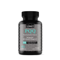 Cápsulas de PQQ de Marca Privada IHealth, Suplemento de Pirroloquinolina Quinona, Antioxidante de Belleza para Adultos, Sin Gluten, 60 Cápsulas/Botella