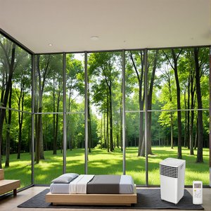 Aire Acondicionado Portátil R290 para Uso Doméstico y Hotelero con Tecnología Avanzada de Atomización de Agua - Product Image 2