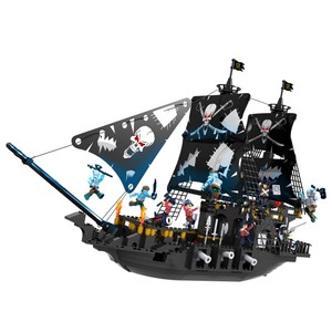 Ninjagoo — blocs <span class=keywords><strong>de</strong></span> construction en briques pour enfants, 807 pièces, vente en gros, Pirate intelligent - Product Image 2