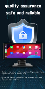 8.1inch Touch Screen Car Radio Wireless Carplay &amp; Android Auto MP5 <strong>Player</strong> with for <strong>Bluetooth</strong> USB Multimedia Dashboard - Product Image 6