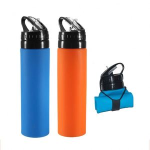 Botella de Agua Deportiva Plegable de Plástico Personalizada, Libre de BPA - Product Image 6