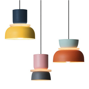 Nordic Designer Aluminum Pendant <b>Light</b> Led Round Single Head For <b>Dining</b> Room Bedroom Cafe Tea Room Apartment - Product Image 5