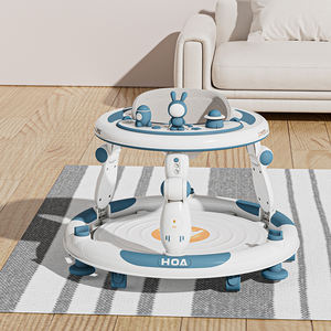 Super Promo Chariot de Marche pour Bébé 3 en 1, Jouet d'Apprentissage Assis-Debout, <span class=keywords><strong>Centre</strong></span> d'Activités Pliable avec Roues et Musique pour 6-18 Mois - Product Image 2